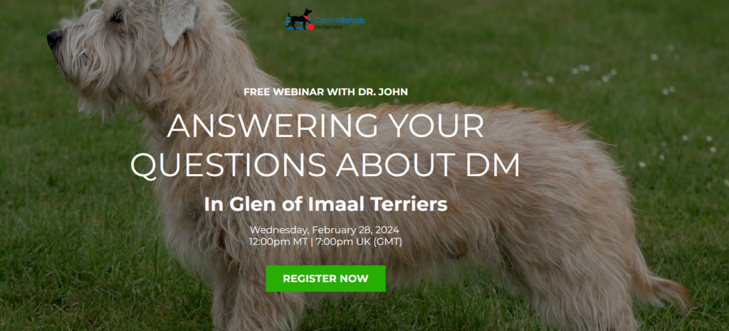 Webinar: Answering DM questions on Weds 27th Feb 7pm UK time